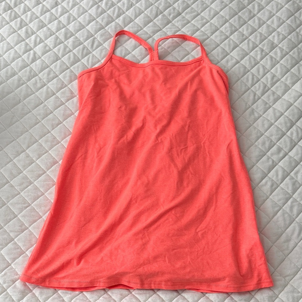 Offline by Aerie the hugger dress Coral Orange Women's built in shorts XXL